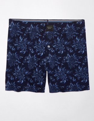 AEO Floral Slim Knit Ultra Soft Boxer Short