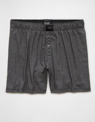 AEO Mens Slim Knit Ultra Soft Boxer Short