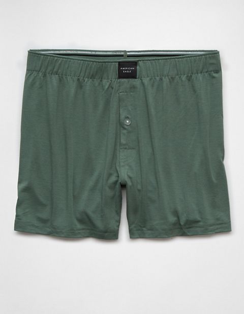 Мужские брюки American Eagle AEO Slim Knit Ultra Soft Boxer Short
