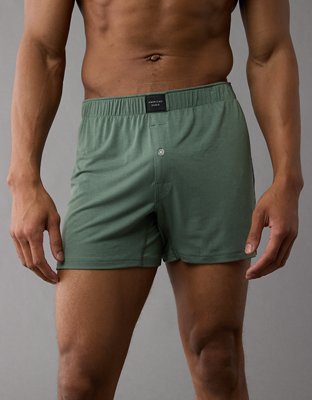 AEO Men's Slim Knit Ultra Soft Boxer Short