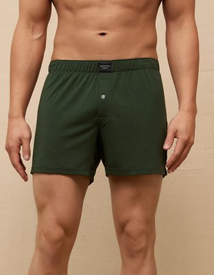 AEO Men's Slim Knit Ultra Soft Boxer Short