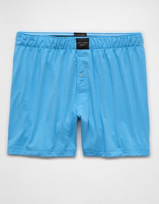AEO Mens Slim Knit Ultra Soft Boxer Short