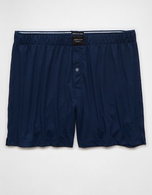 AEO Mens Slim Knit Ultra Soft Boxer Short