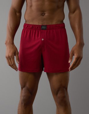 AEO Men's Slim Knit Ultra Soft Boxer Short