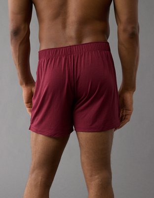 AEO Men's Slim Knit Ultra Soft Boxer Short