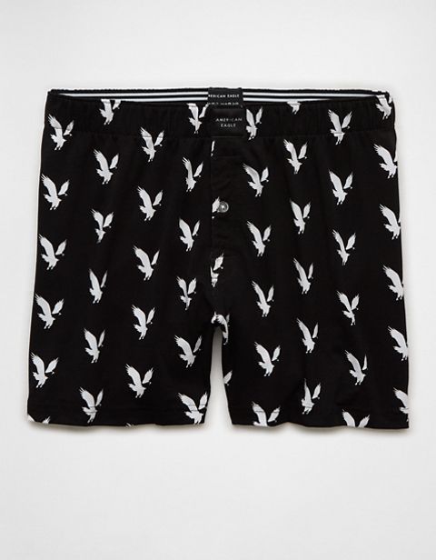 Мужские брюки American Eagle AEO Eagles Slim Knit Ultra Soft Boxer Short