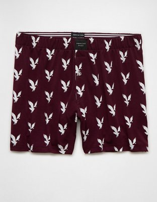 AEO Men's Eagles Slim Knit Ultra Soft Boxer Short