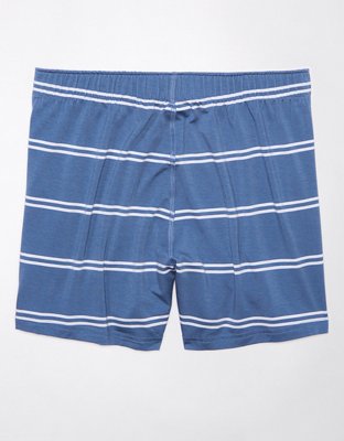 AEO Men's Stripes Slim Knit Ultra Soft Boxer Short