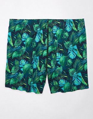 AEO Men's Jungle Slim Knit Ultra Soft Boxer Short