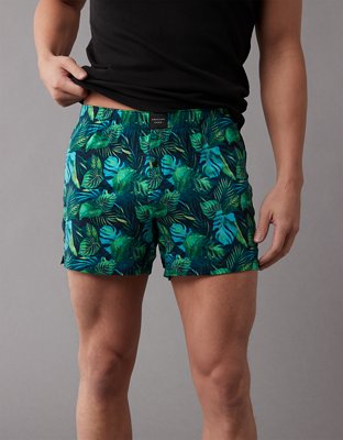 AEO Men's Jungle Slim Knit Ultra Soft Boxer Short