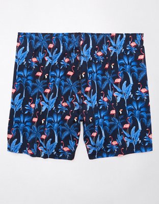 AEO Tropical Slim Knit Ultra Soft Boxer Short