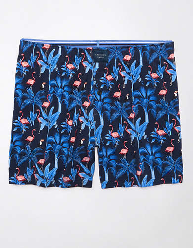 AEO Tropical Slim Knit Ultra Soft Boxer Short