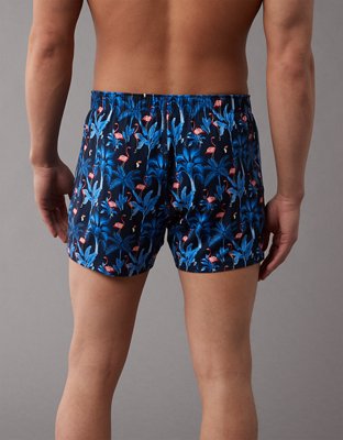 AEO Men's Tropical Slim Knit Ultra Soft Boxer Short