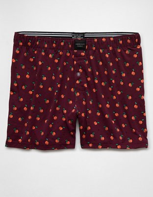 AEO Men's Peaches Slim Knit Ultra Soft Boxer Short