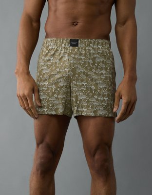 AEO Men´s Mushrooms Slim Knit Ultra Soft Boxer Short