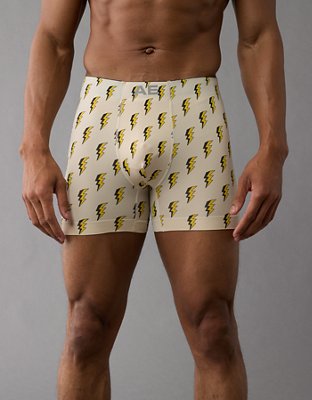 AEO Men's Lightning Bolts 4.5" StealthMode Boxer Brief