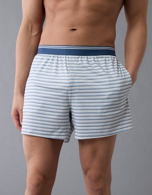 AEO Men´s Striped Ultra Soft Pocket Boxer Short
