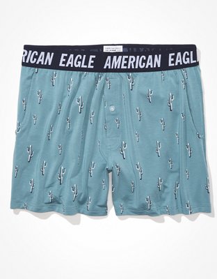 AEO Plaid Ultra Soft Boxer Short