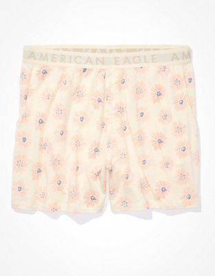 AEO Floral Ultra Soft Pocket Boxer Short