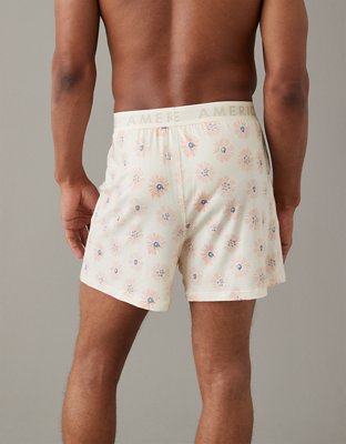 AEO Floral Ultra Soft Pocket Boxer Short