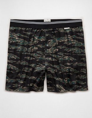 AEO Plaid Ultra Soft Pocket Boxer Short