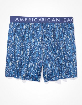 Мужские брюки American Eagle AEO Geo Print Ultra Soft Pocket Boxer Short — фото 3