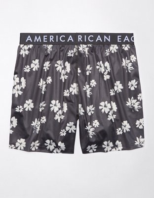 Мужские брюки American Eagle AEO Floral Ultra Soft Pocket Boxer Short — фото 3
