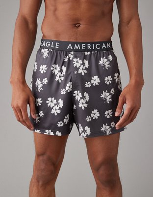 AEO Palm Trees Ultra Soft Pocket Boxer Short