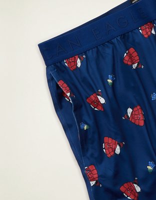 AEO Men's Snoopy Ultra Soft Pocket Boxer Short