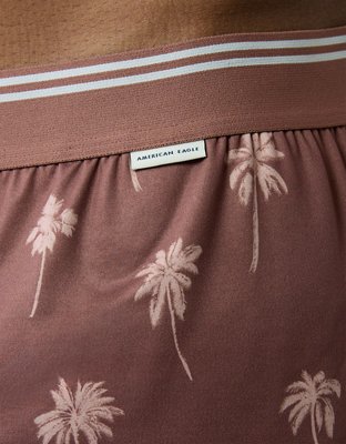 AEO Men's Palm Trees Ultra Soft Pocket Boxer Short