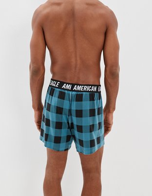 AEO Plaid Ultra Soft Boxer Short