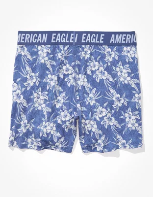 AEO Floral Ultra Soft Pocket Boxer Short