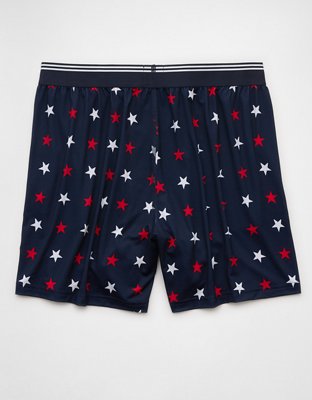 Caleçon boxeur à poche ultradoux bannière étoilée pour hommes AEO