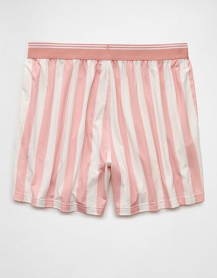 AEO Men's Striped Ultra Soft Pocket Boxer Short