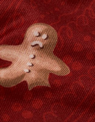 AEO Men's Ultra Soft Gingerbread Pocket Boxer Short