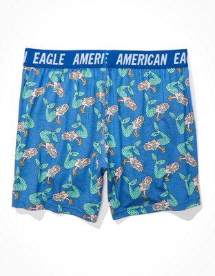 Мужские брюки American Eagle AEO Mermaids Ultra Soft Boxer Short — фото 4