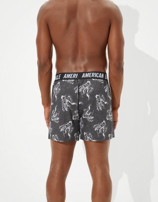 Мужские брюки American Eagle AEO Astronauts Ultra Soft Boxer Short — фото 2