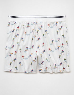 AEO Men's Skier Ultra Soft Pocket Boxer Short