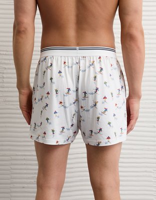 AEO Men's Skier Ultra Soft Pocket Boxer Short
