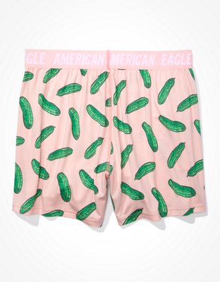 Мужские брюки American Eagle AEO Pickles Ultra Soft Boxer Short — фото 4
