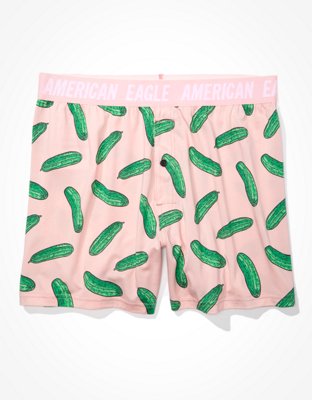 Мужские брюки American Eagle AEO Pickles Ultra Soft Boxer Short — фото 3