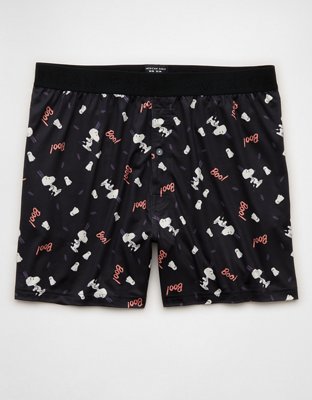 AEO Men's Halloween Snoopy Ultra Soft Pocket Boxer Short