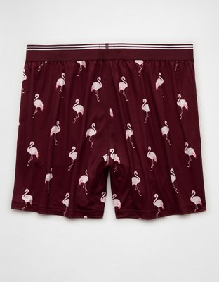 AEO Men's Flamingos Ultra Soft Pocket Boxer Short