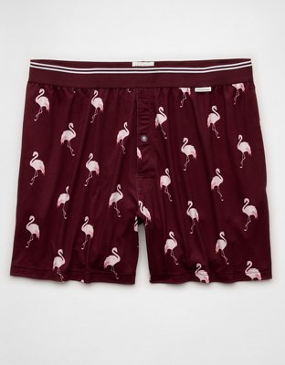 AEO Men's Flamingos Ultra Soft Pocket Boxer Short