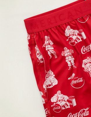 Трусы-боксеры AEO Cola для мужчин, с карманом — American Eagle, цвет: Яркий красный — фото 4