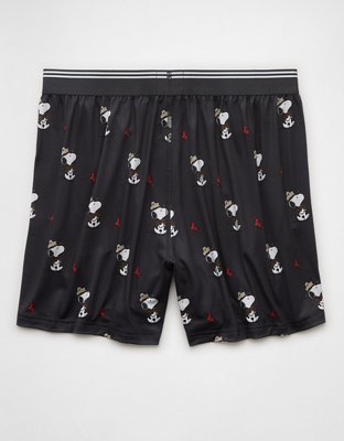 AEO Men's Snoopy Camp Ultra Soft Pocket Boxer Short