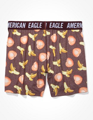 Мужские брюки American Eagle AEO Fruit Ultra Soft Boxer Short — фото 3