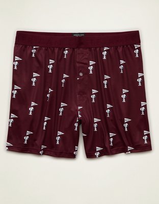 AEO Men's Snoopy Ultra Soft Pocket Boxer Short