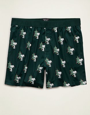 AEO Men's Snoopy Ultra Soft Pocket Boxer Short
