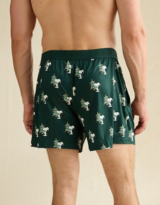 AEO Men's Snoopy Ultra Soft Pocket Boxer Short